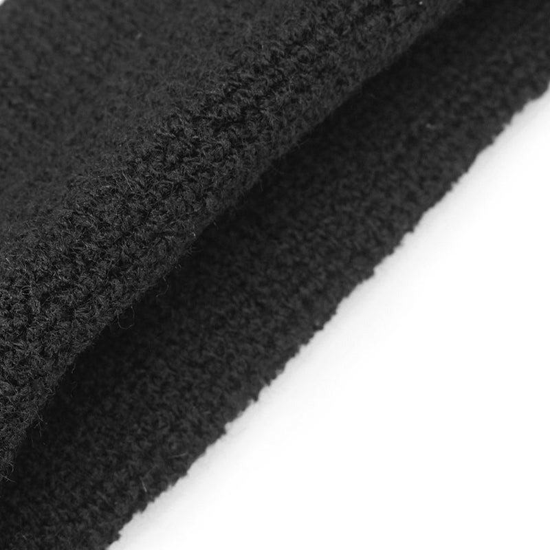 Mallofusa 10 Pack Colorful Sports Basketball Football Absorbent Wristband Party Outdoor Activity (Black) Standard - Image 3